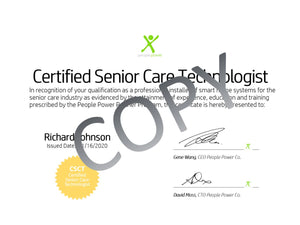 Certified Senior Care Technologist Certification